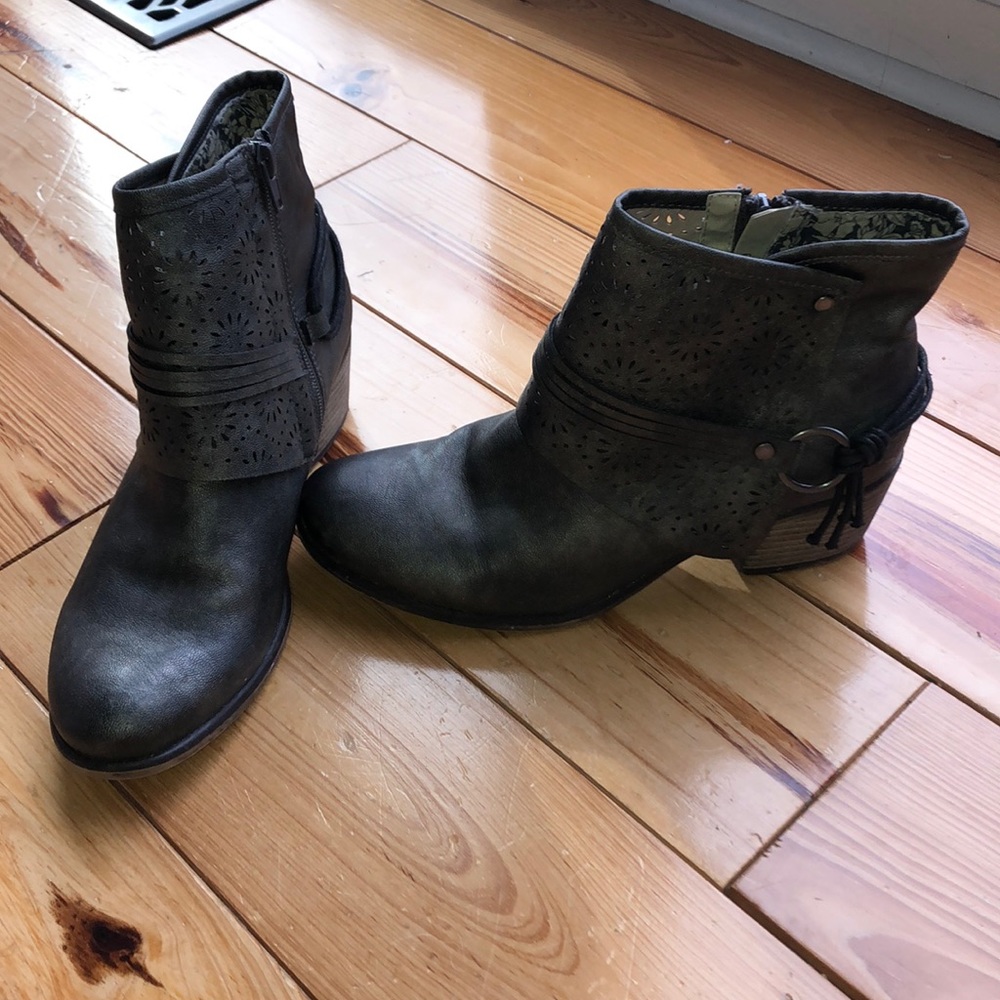 Grey Booties